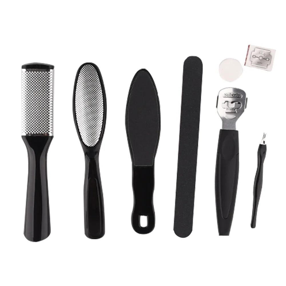 Professional Pedicure Tool Kit – 8, 15 or 23-Piece Stainless Steel Foot Care Set