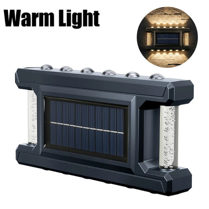 Solar LED Wall Light – Waterproof Up & Down Outdoor Garden Light