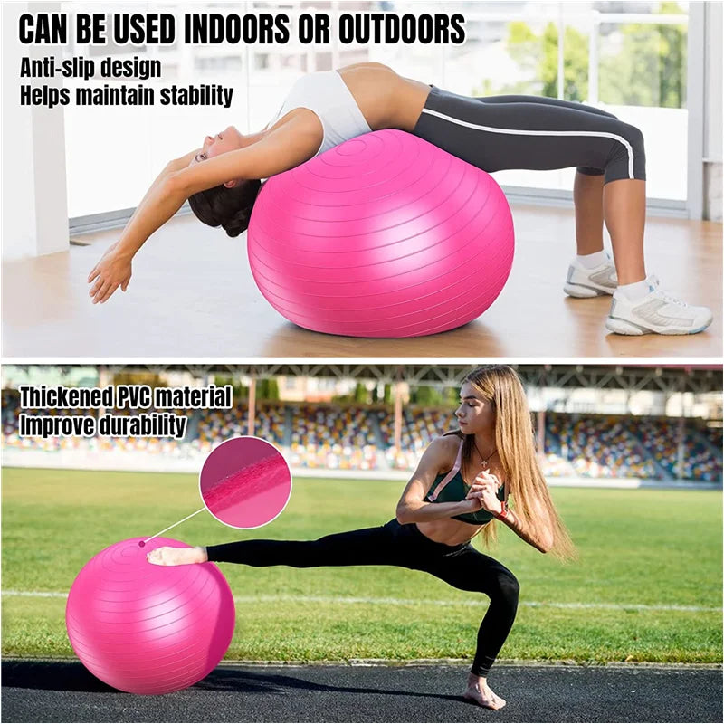 Pregnancy & Birthing Ball – Anti-Burst Yoga Ball for Labour, Stretching & Support