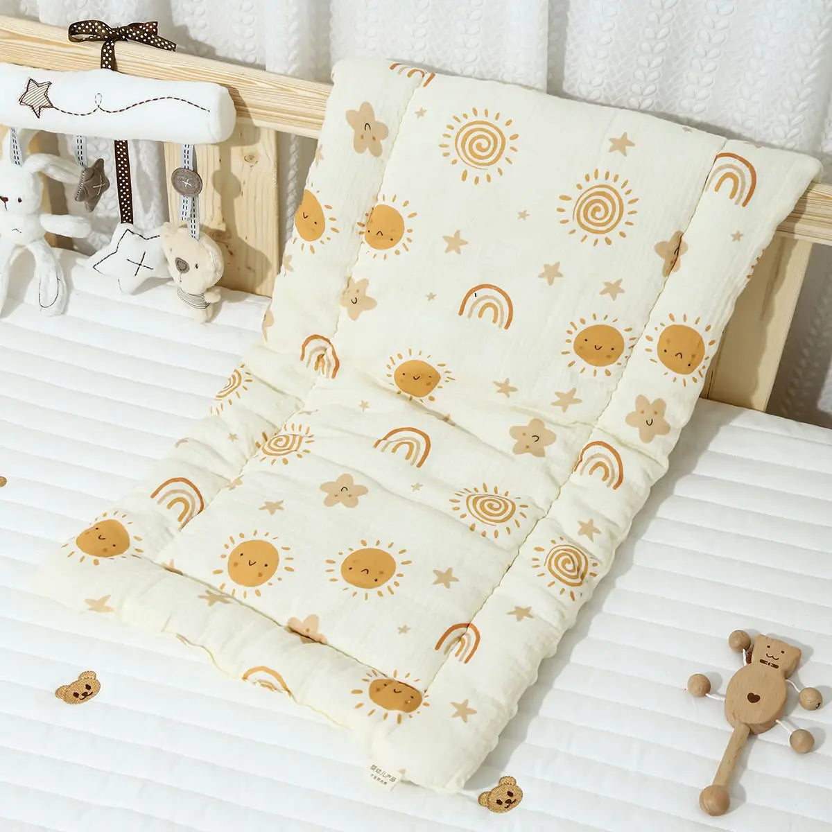 Baby Stroller Seat Cushion – Soft Breathable Pushchair Mattress Pad