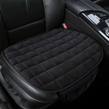 Universal Plush Car Seat Cushion – Anti-Slip All-Season Seat Protector