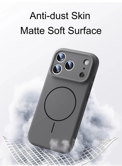 MagSafe Liquid Silicone Case – Soft Touch Protective Cover for iPhone