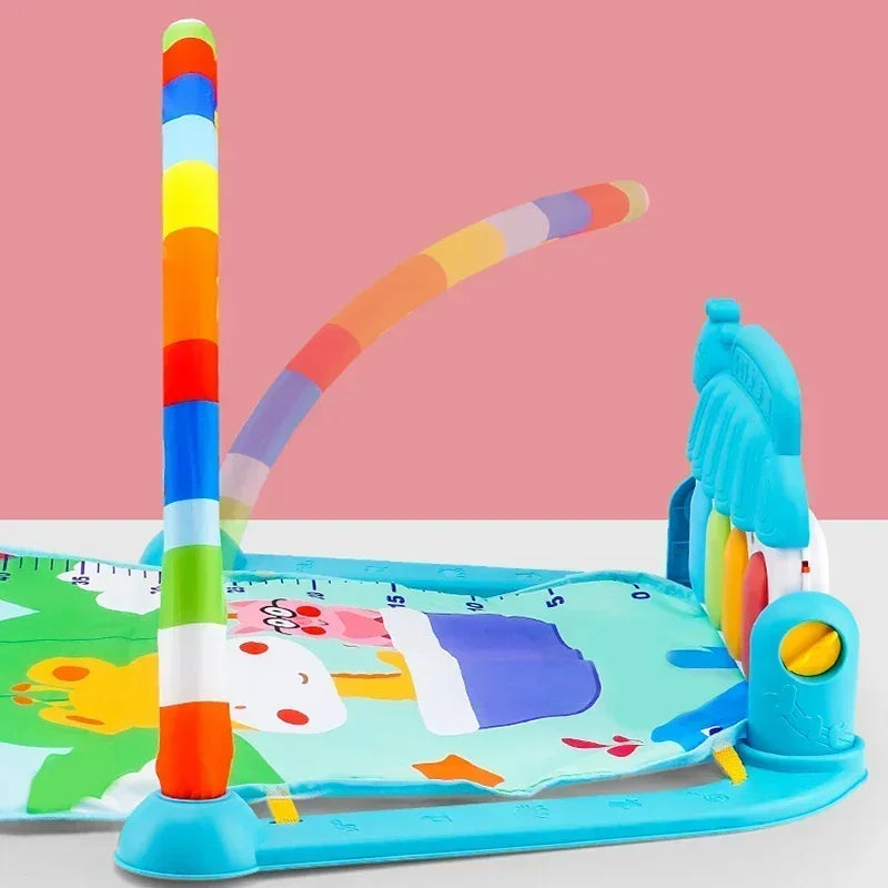 Baby Piano Play Mat Gym – Musical Activity & Tummy Time Toy (0–36 Months)