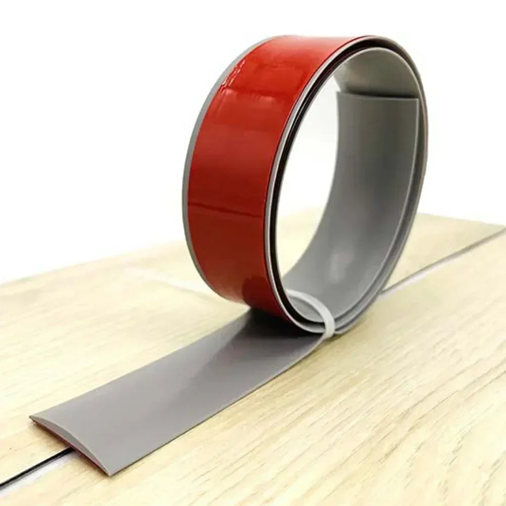 Self-Adhesive Vinyl Transition Strip – Floor Gap & Carpet Threshold Spacer (10 designs available)