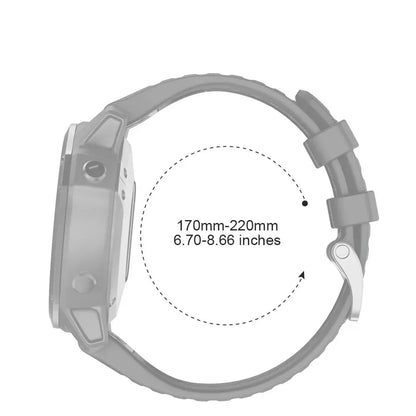 QuickFit Silicone Strap for the Garmin Flagship Models (2 sizes & 46 colours available)