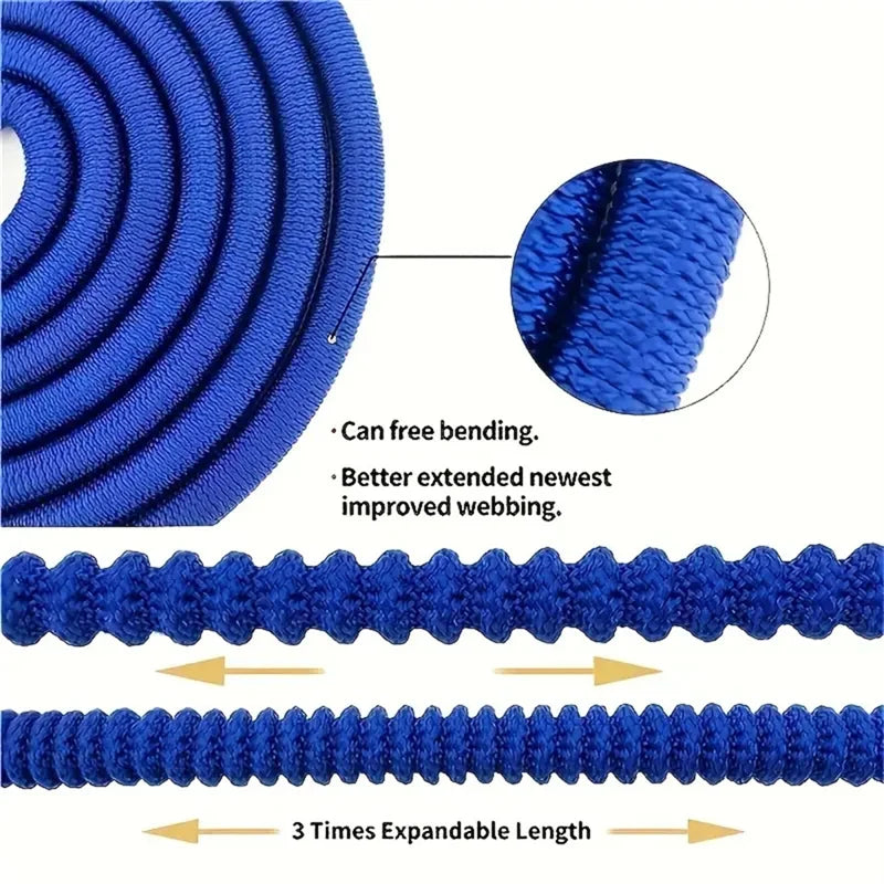Retractable Garden Hose – Flexible High-Pressure Water Hose with Spray Nozzle