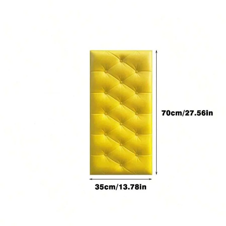 3D Self-Adhesive Foam Wall Stickers (9 colours available)