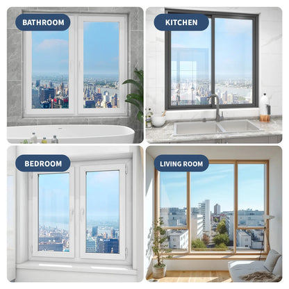 Self-Adhesive Window Insect Screen – Black Mosquito & Fly Mesh Net