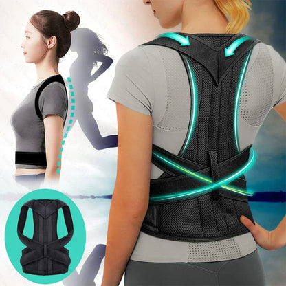 Adjustable Posture Corrector Vest – Back & Shoulder Support Brace