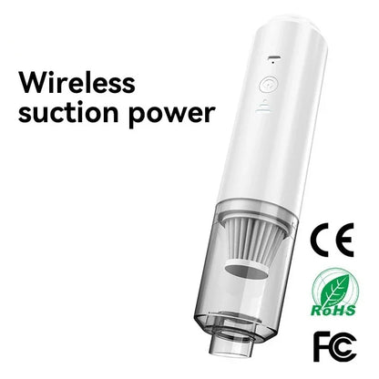 4-in-1 Handheld Car Vacuum & Air Blower – Wireless Portable