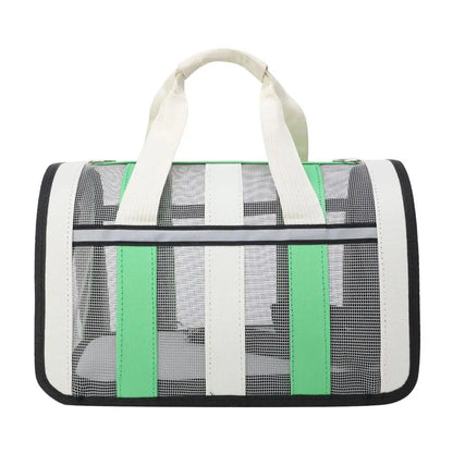 Soft-Sided Pet Carrier Bag – Portable Travel Carrier for Small Dogs & Cats
