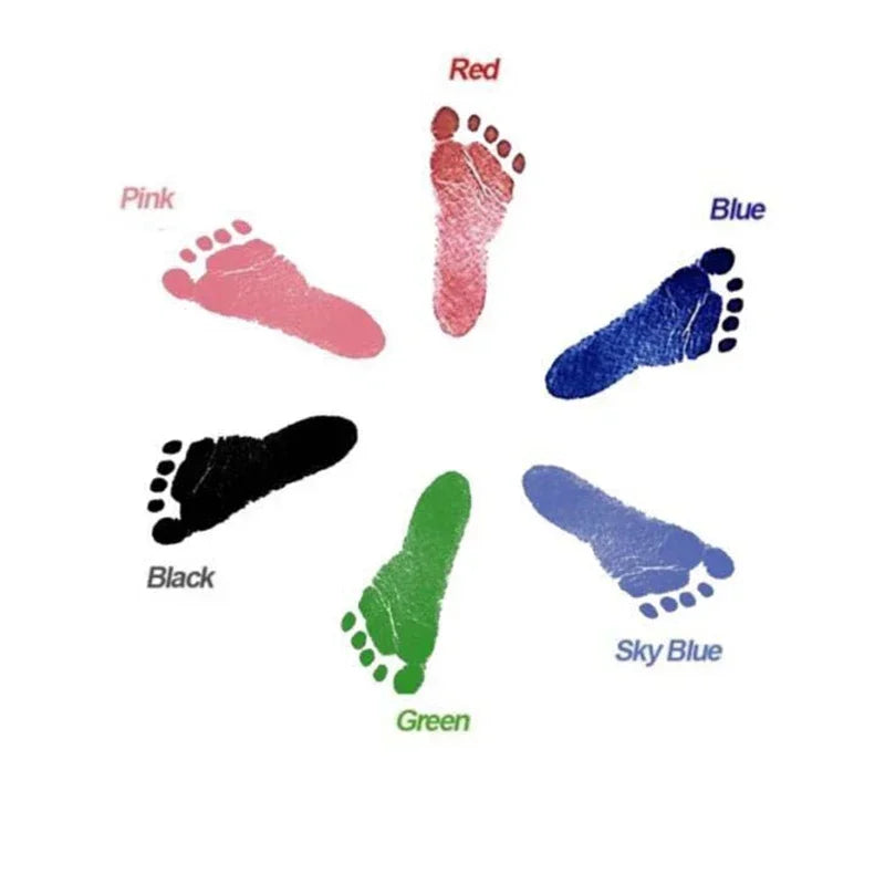 Newborn Hand & Footprint Kit – Inkless Baby Keepsake Set (0–6 Months)