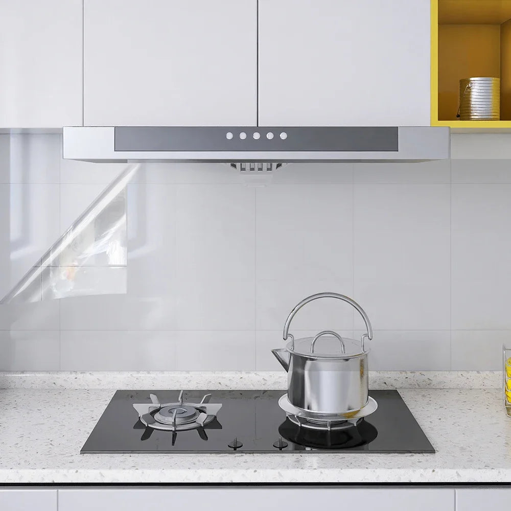 Transparent Kitchen Splashback Protector Film – Waterproof & Oil-Proof Wall Sticker