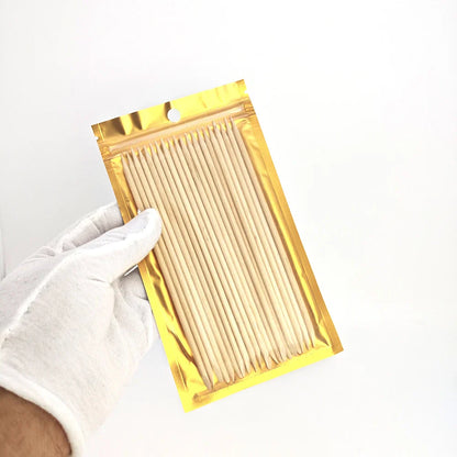 Wooden Watch Cleaning Sticks