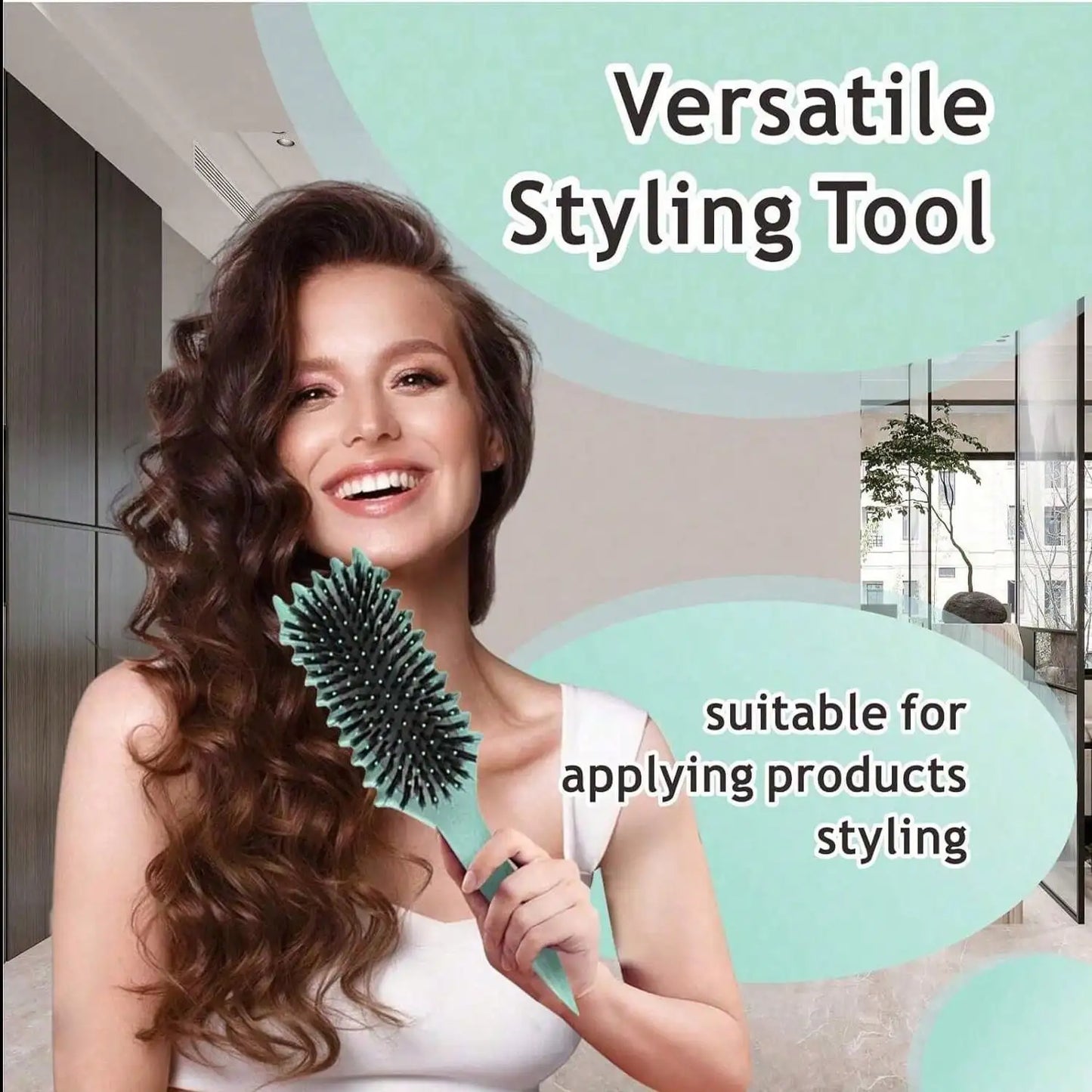 Curl Defining Brush – Curly Hair Styling & Shaping Brush
