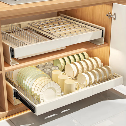 Pull-Out Cabinet Organiser – Under Sink & Kitchen Dish Storage Rack