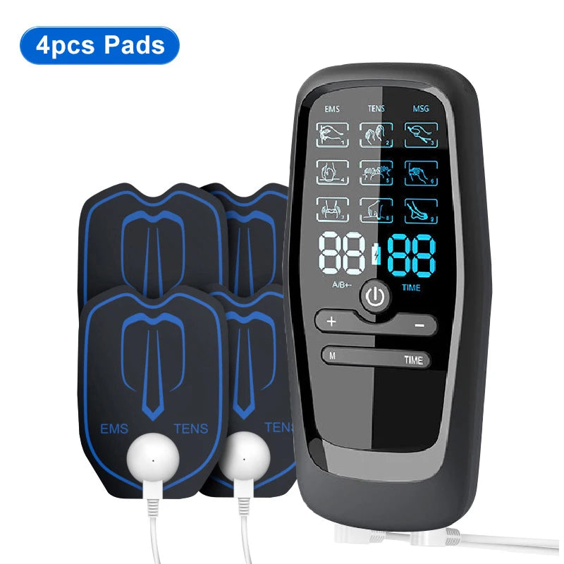 TENS Muscle Stimulator – Electric Pulse Massager for Muscle Relaxation