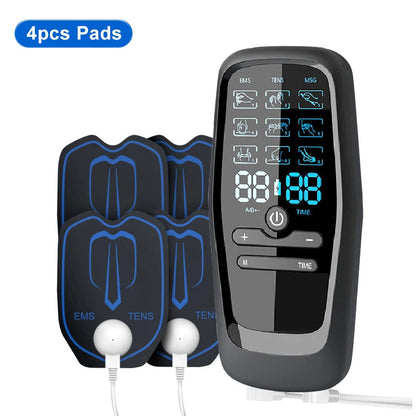 TENS Muscle Stimulator – Electric Pulse Massager for Muscle Relaxation