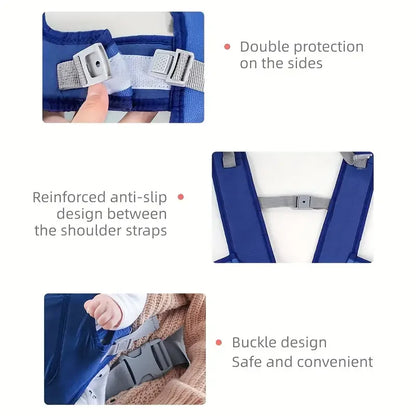 4-in-1 Ergonomic Baby Carrier – Breathable Newborn to Toddler Support