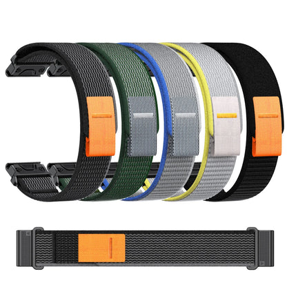 QuickFit Nylon Strap for the Garmin Instinct/Fenix Series (2 sizes & 6 colours available)
