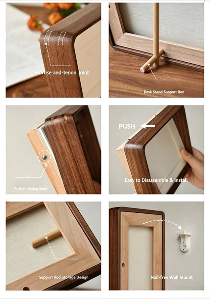 Wooden Photo Booth Strip Picture Frame