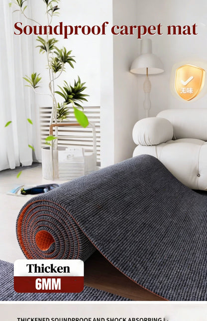 Plush Floor Protection Mat – Anti-Slip Rug for Gaming Chairs, Home Office & Gym Equipment