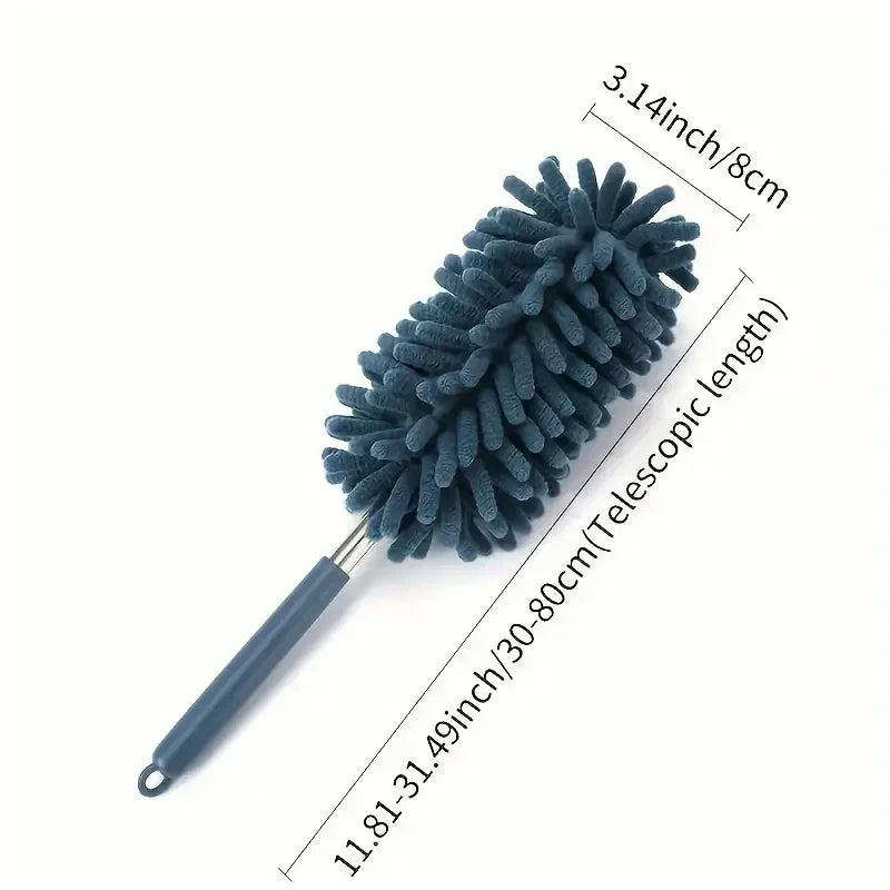 Extendable Microfibre Duster – Flexible Dust Cleaning Brush for Home & Car