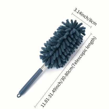 Extendable Microfibre Duster – Flexible Dust Cleaning Brush for Home & Car