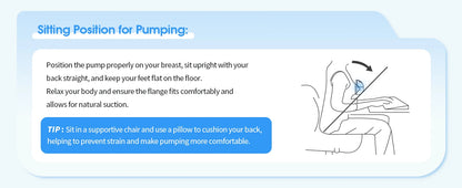 Electric Hands-Free Breast Pump (BPA-Free)