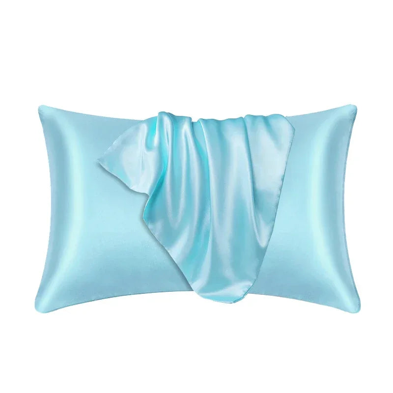 Silky Soft Pillowcase – Smooth Pillow Cover for Hair & Skin