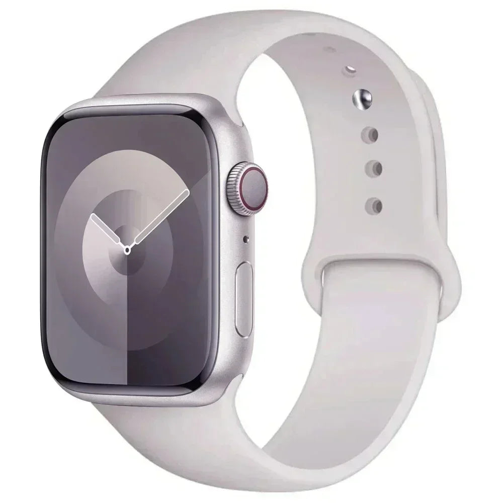 Apple Watch Series Silicone Band (38mm - 42mm) (available in 45 colours)
