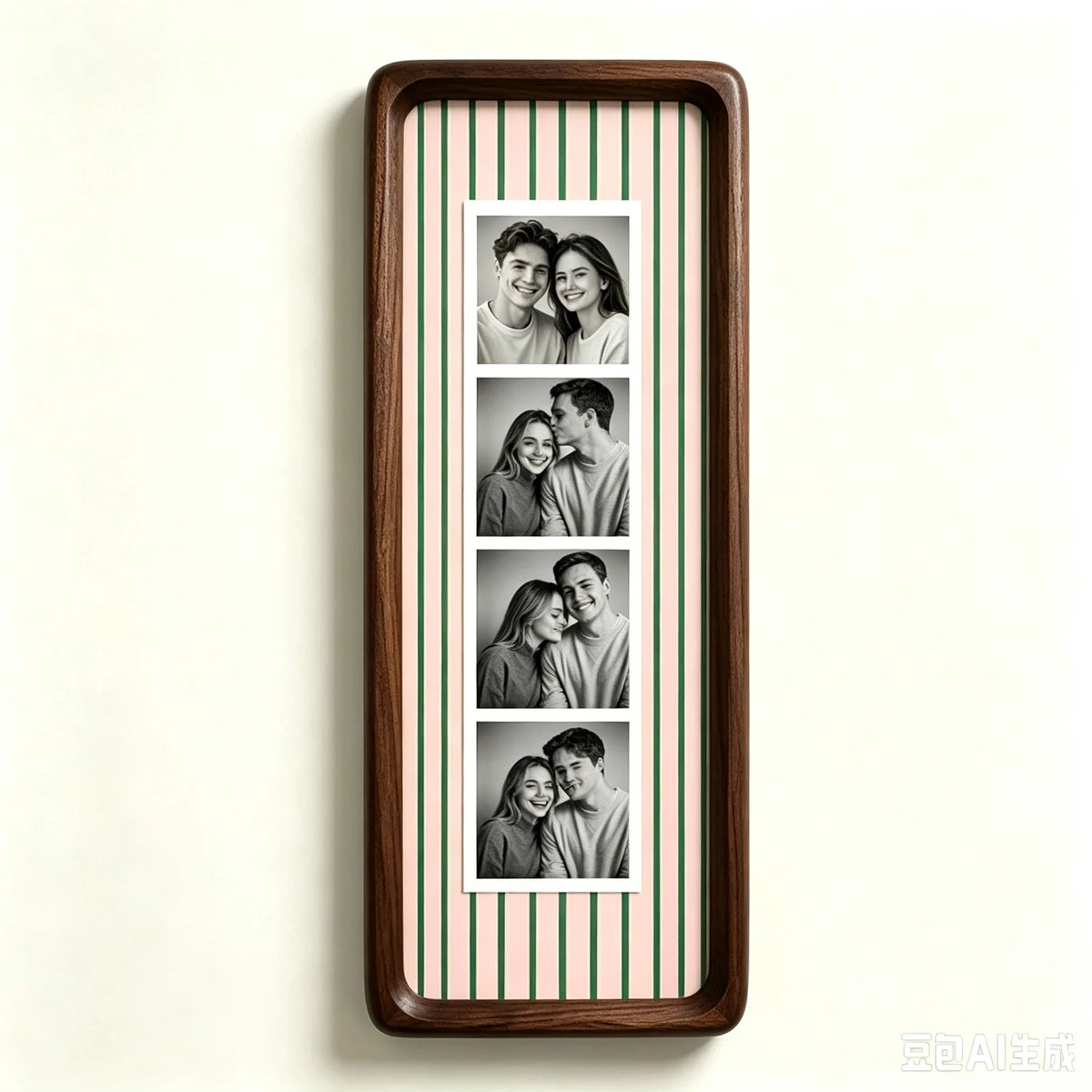Wooden Photo Booth Strip Picture Frame