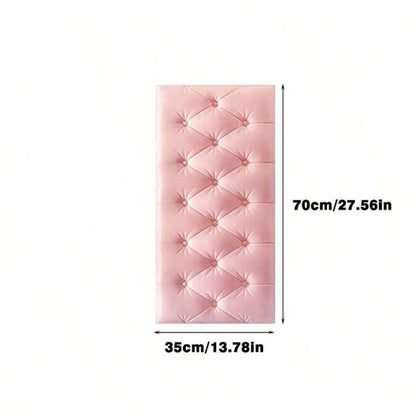 3D Self-Adhesive Foam Wall Stickers (9 colours available)