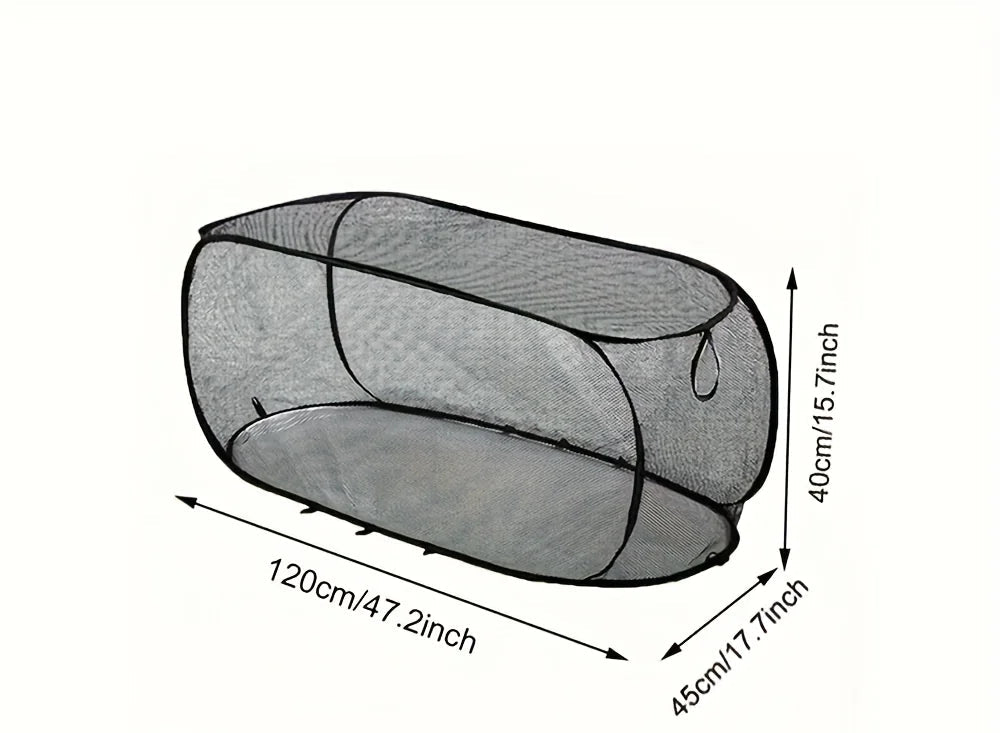 Pop-Up Mesh Plant Protection Cover – 120cm Garden Grow Net for Seedlings & Vegetables