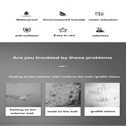 Black Brick Pattern Self-Adhesive Wallpaper (40 Pcs)