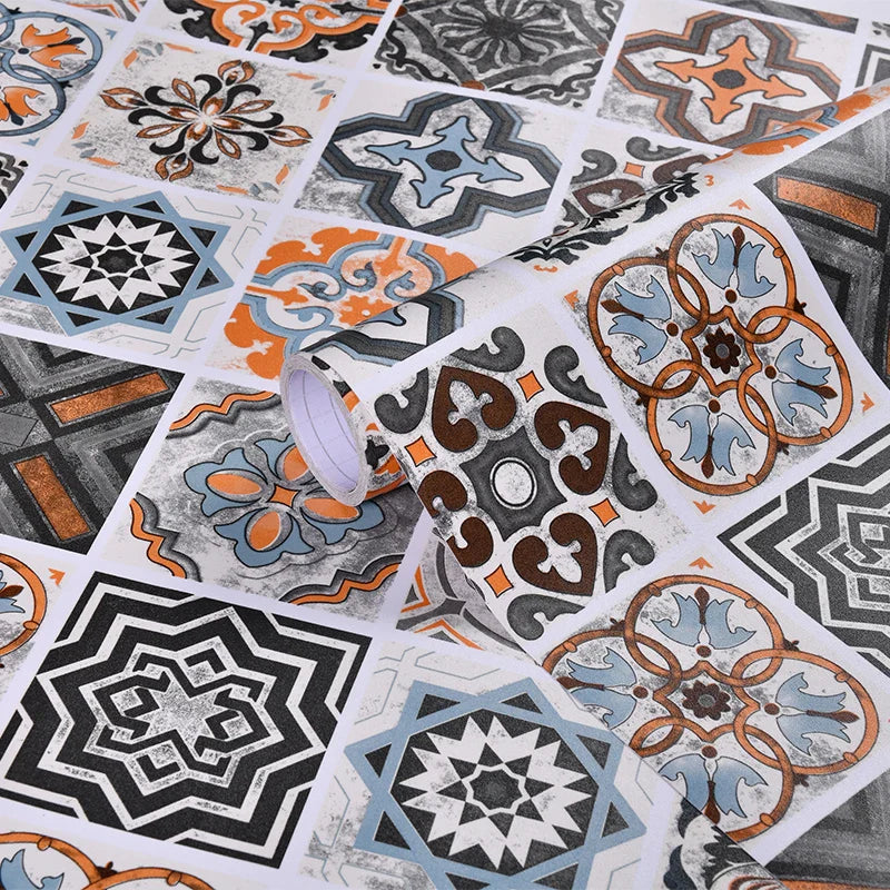 Thick Waterproof PVC Floor Stickers (40cm) (4 designs available)