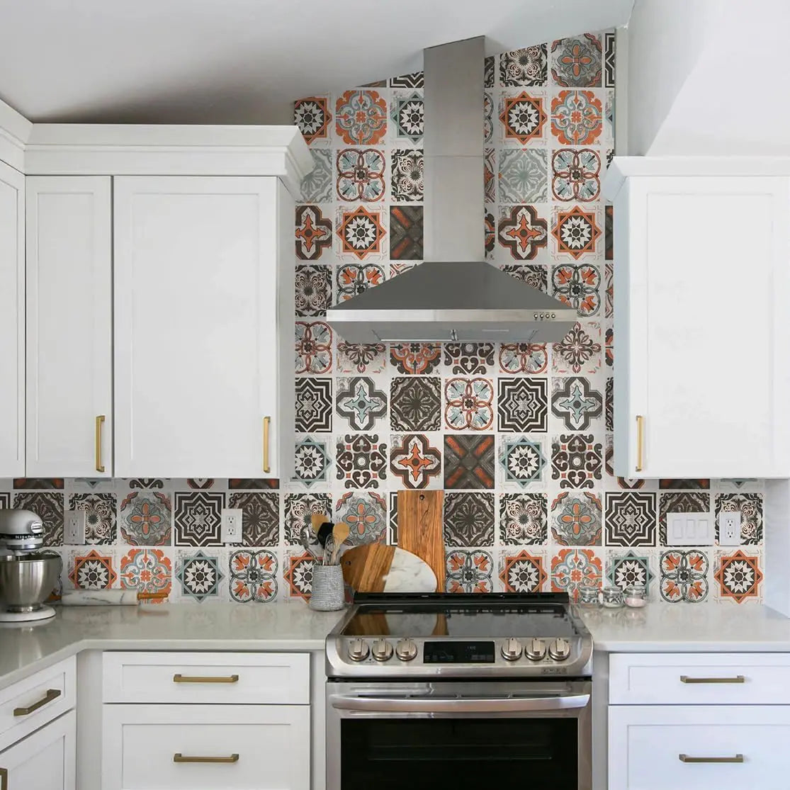 Thick Waterproof PVC Floor Stickers (40cm) (4 designs available)