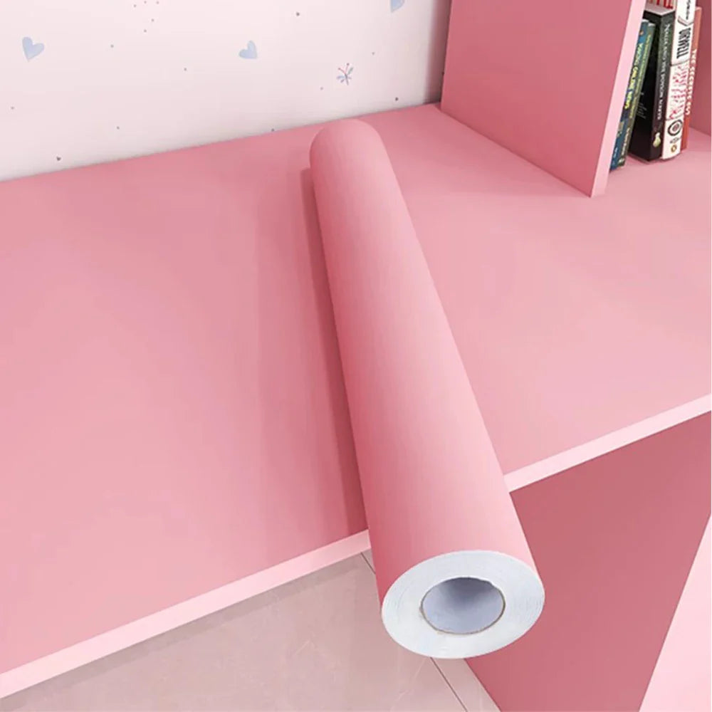Waterproof Self-Adhesive Wallpaper (14 colours available)