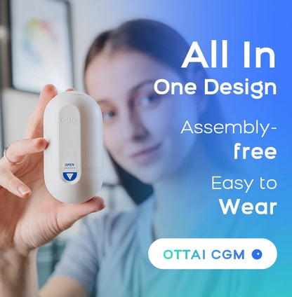 Ottai M8 Continuous Glucose Monitoring System – 14-Day CGM Sensor & Applicator