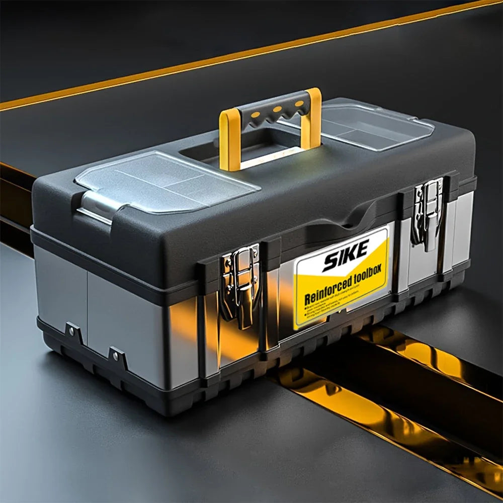 Stainless Steel Double Layer Tool Box