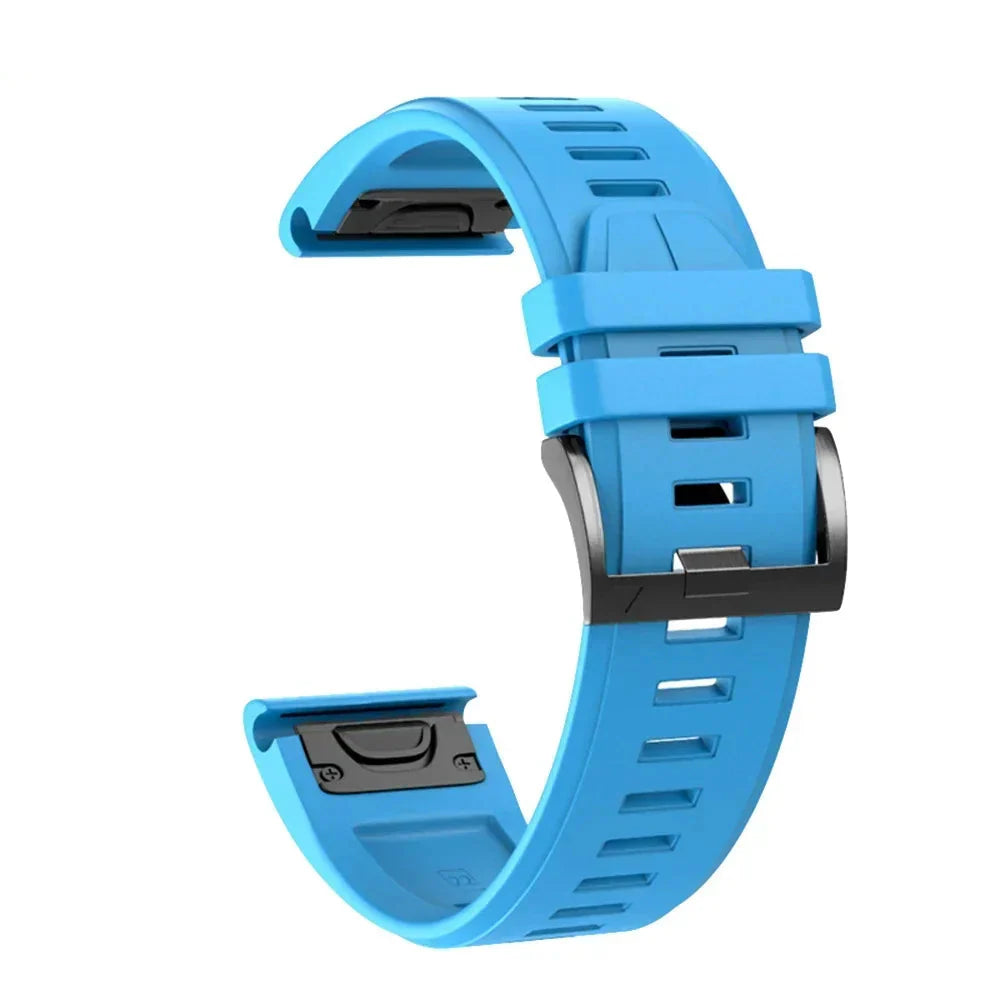 QuickFit Silicone Strap for the Garmin Flagship Models (2 sizes & 46 colours available)