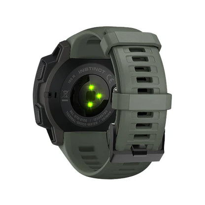 Silicone Strap for the Garmin Instinct 1/2/Esports/Solar Series (22mm) (13 colours available)