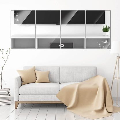 Peel & Stick Mirror Wall Tiles (10pcs)