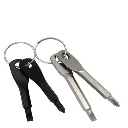 Mini Keychain Screwdriver Tool – Phillips & Slotted (2 colours available)