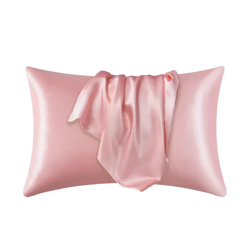 Silky Soft Pillowcase – Smooth Pillow Cover for Hair & Skin