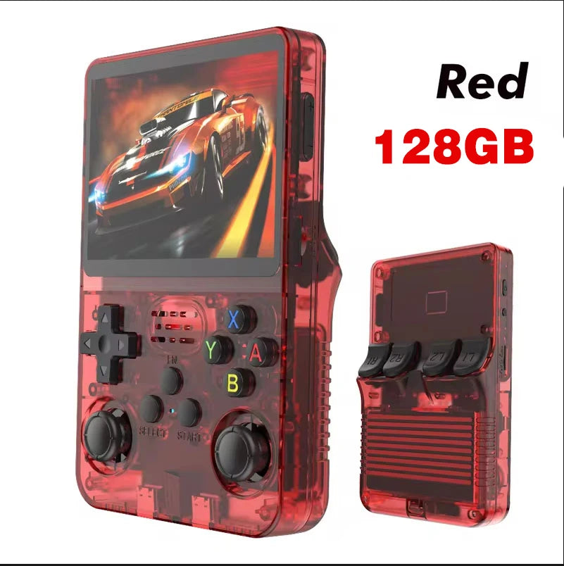 R36S Retro Handheld Game Console – Linux Gaming Console with 3.5" IPS Display (64GB / 128GB)
