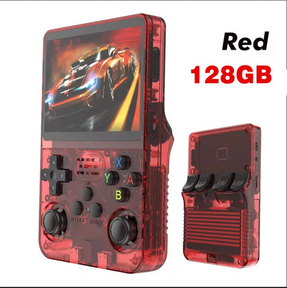 R36S Retro Handheld Game Console – Linux Gaming Console with 3.5" IPS Display (64GB / 128GB)