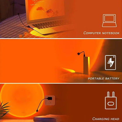 USB Sunset Ambience Light