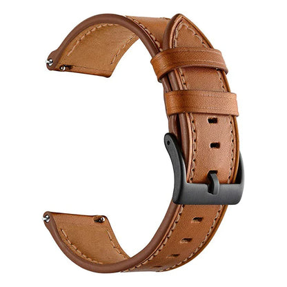 Leather Watch Strap for the Garmin Forerunner 245 (available in 12 colours)