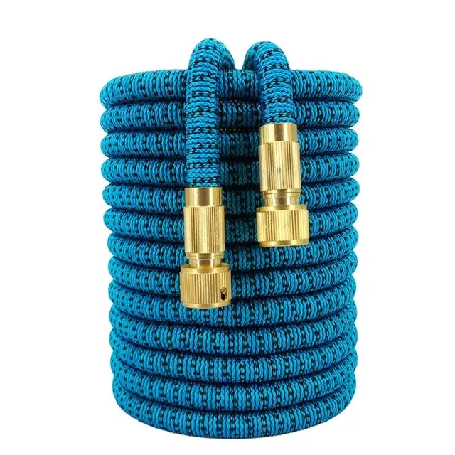 Retractable Garden Hose – Flexible High-Pressure Water Hose with Spray Nozzle